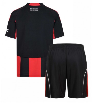 Eintracht Frankfurt Hjemmebanetrøje Børn 2025-26 Kortærmet (+ Korte bukser)